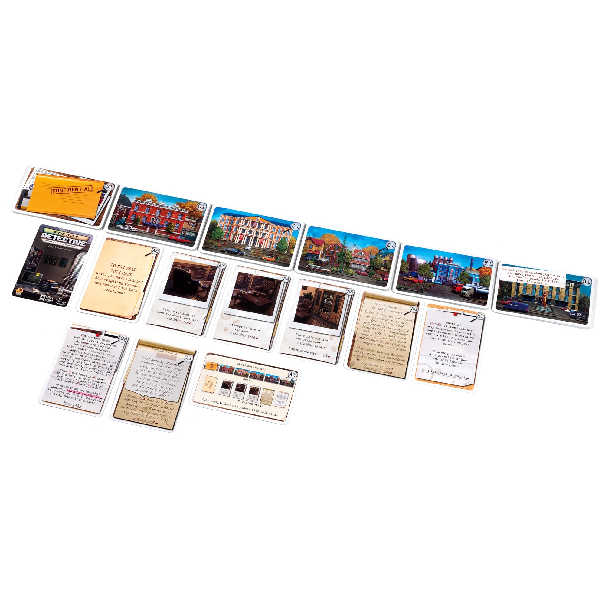 Lucky Duck Games Pocket Detective: Season 1, Multicolor - Image 3