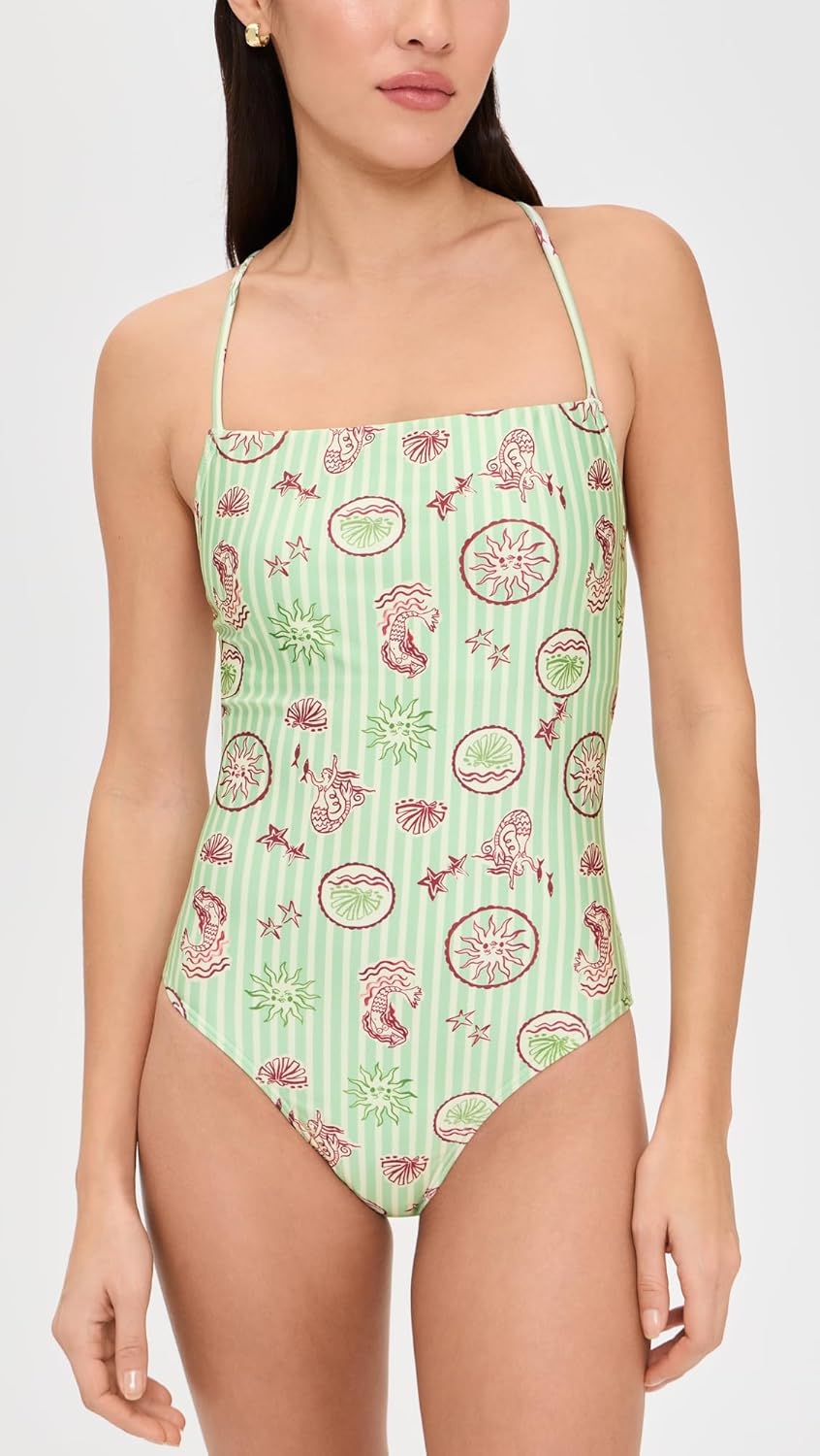 MINKPINK Women's Soleil Scoop Back One Piece
