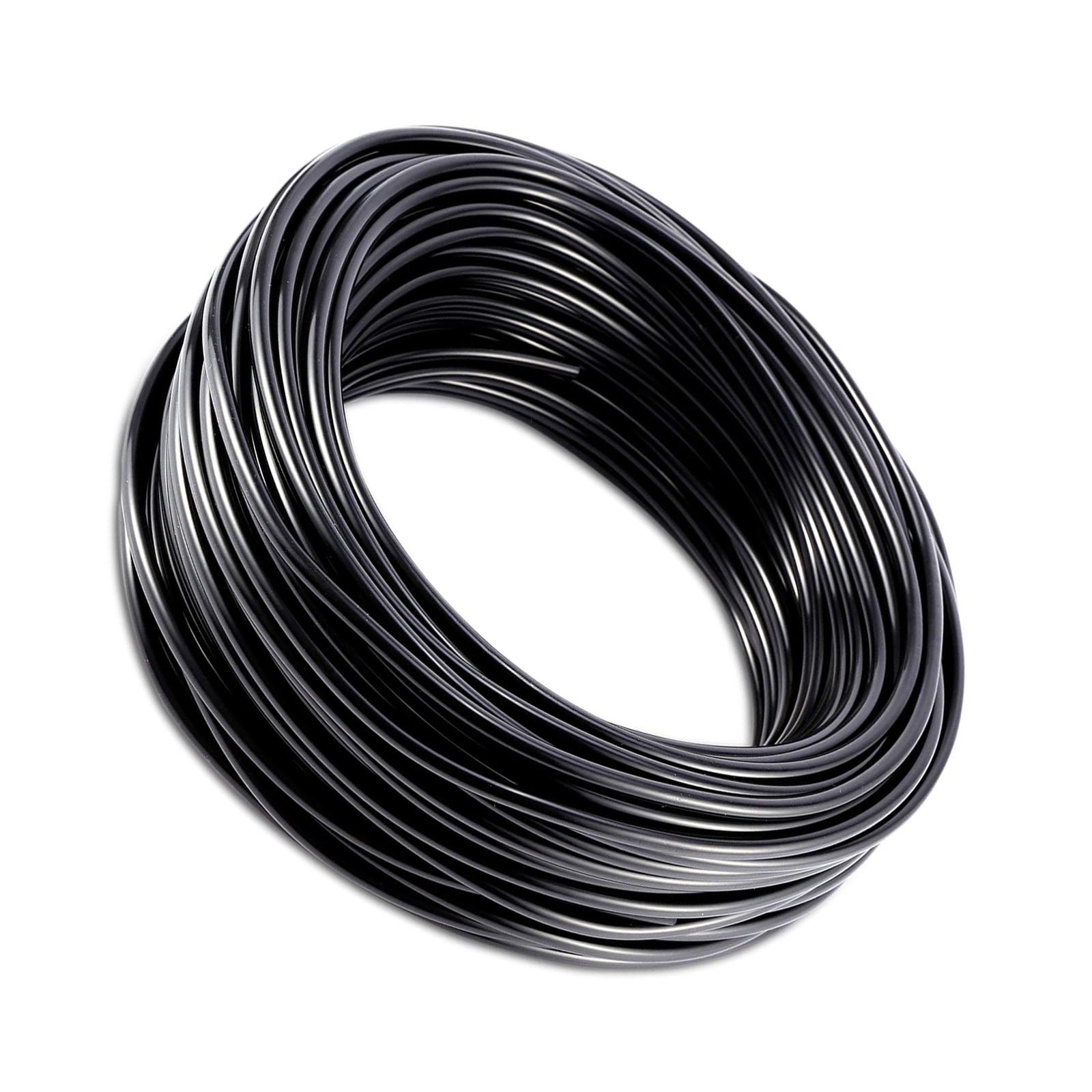 UZAMIRLEX Micro Irrigation Tube, Black Micro Irrigation Drip Tube Multiple Lengths 5-100m Garden(10m(32ft))