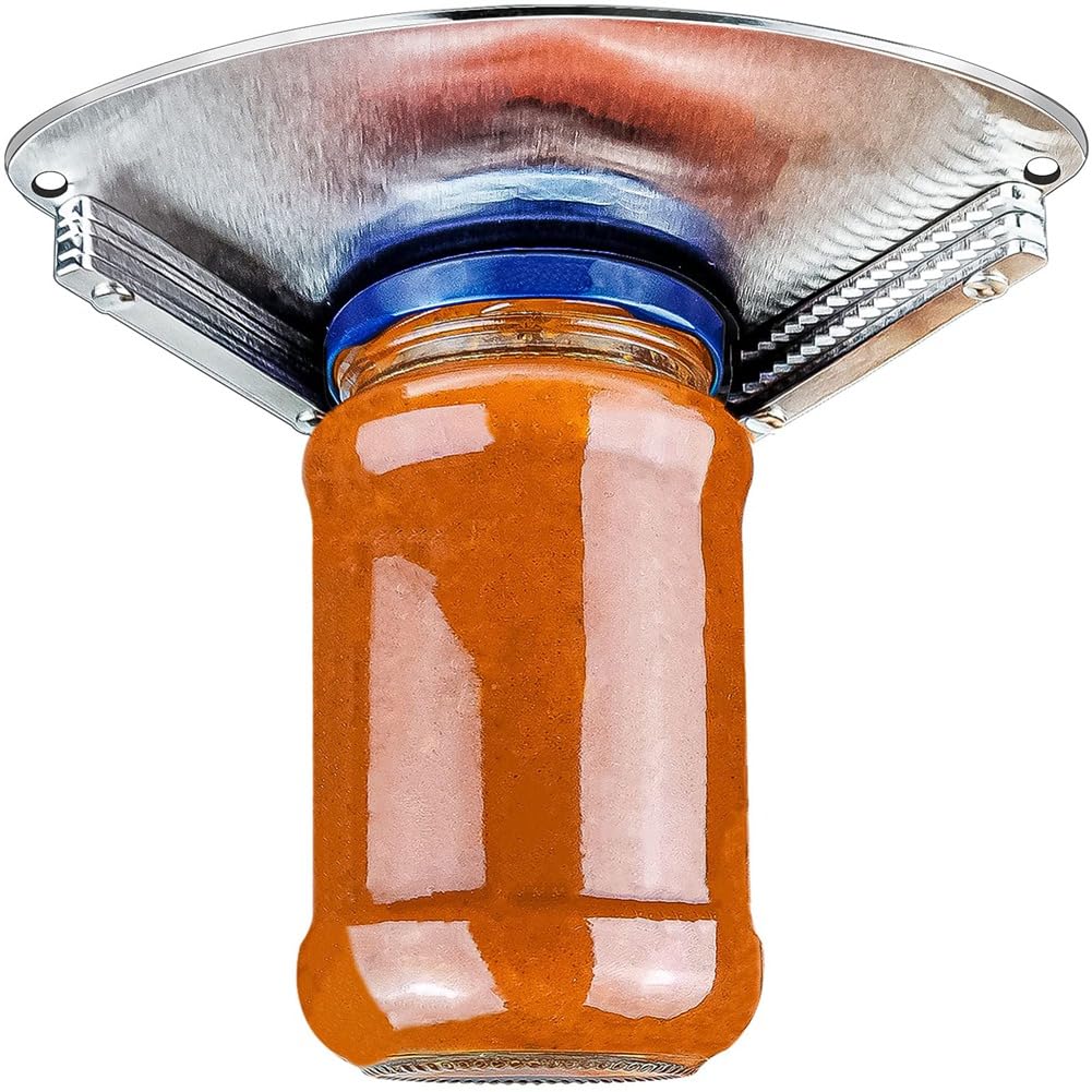 CTRLZS Upgraded for Seniors, Under Cabinet Jar Openers for Weak, Jar Lid & Bottle Cap Opener Tool (Only Can Opener)