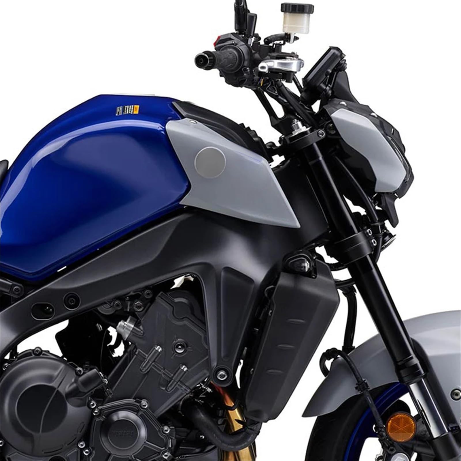 Przednia Osłona Chłodnicy Osłona Boczna Ramy Motocykla, Wlotu Powietrza, Korka Zbiornika Paliwa, Pasująca Do Motocykli Yamaha MT09 MT-09 MT 09 SP 2021-2023 Osłona panelu chłodnicy(Model 4)