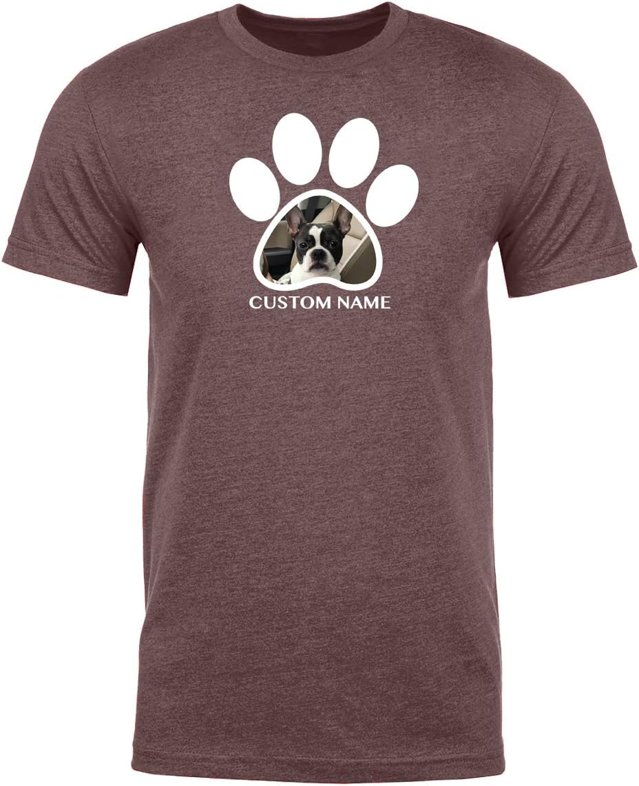 Custom Dog Tees, Add Your Dog to a T-Shirts, Men's Custom Dog Face T-Shirts