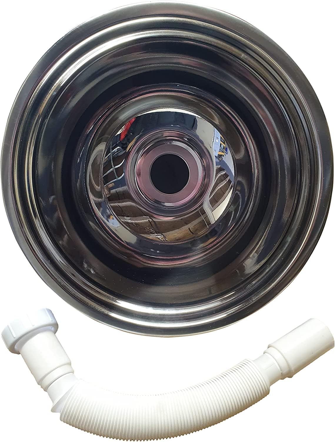 Small 26cm Campervan Sink with Waste Pipe