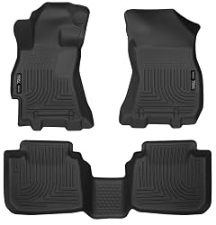 Husky Liners Weatherbeater Floor Mats Fits 2015-2019 Subaru Legacy Subaru Outback Front 2nd Row 3-pc Black - 99671