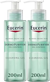 Sponsored Ad – DermoPurifyer Oil Control Face Cleansing Gel for Blemish & Acne-Prone Skin, Removes Excess Sebum, Dirt and Makeup, Fragrance-Free, Soap-Free, Suitable for Blemish and Acne-Prone Skin, 200mlx2