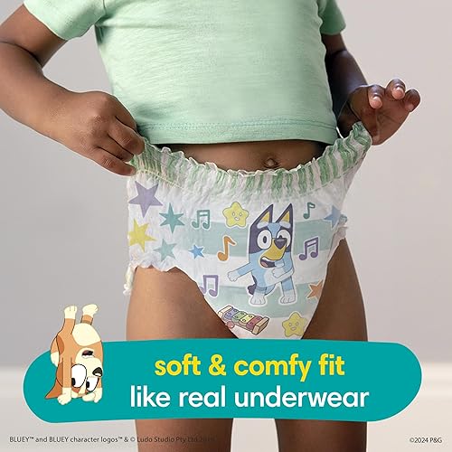 Vista 30 de Pampers Easy Ups Pañales de entrenamiento para niños y niñas, talla 5T-6T, 80 piezas, paquete enorme