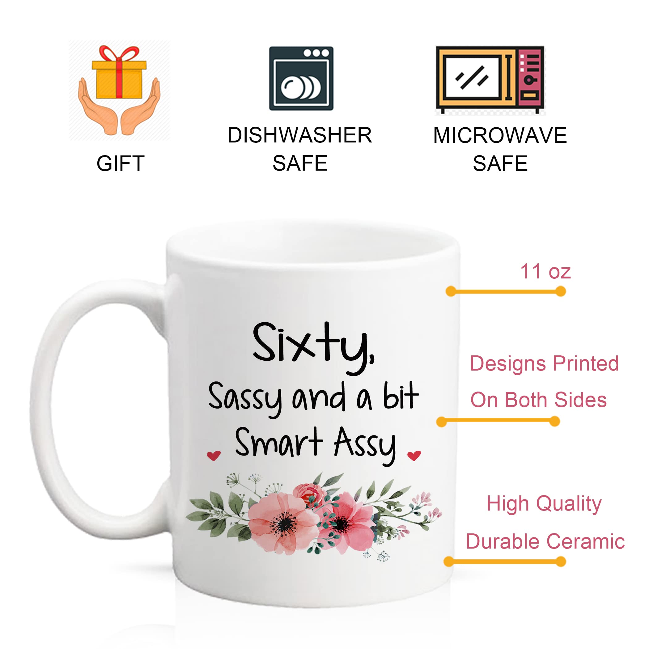 Regalos De 60 Cumpleaños Para Mujeres, Cesta De Spa De Feliz Cumpleaños Para Hermana, Novia, Esposa