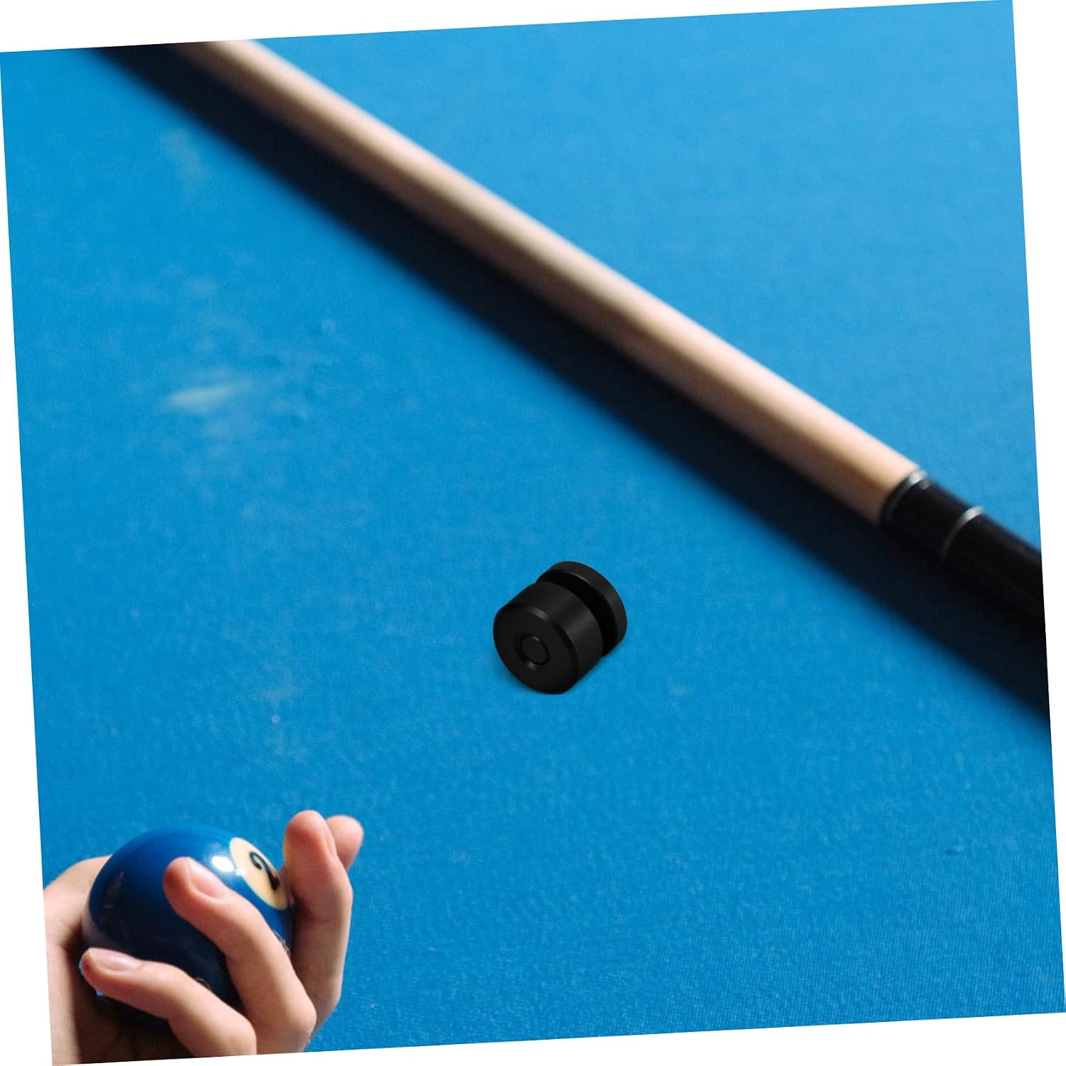 Billiard Pool Pole Balance Ring Holder 3/8 Threaded Plastic Storage Rack for Cue Sticks Replacement Balance Part for Billiard Accessories