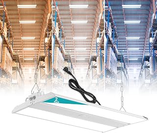 LED Linear High Bay Light 3FT 2 Pack, 300W, 45000LM, 0-10V Dimmable