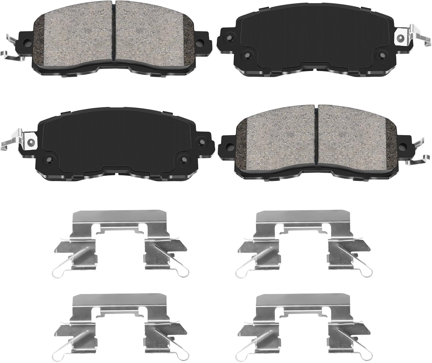 Ceramic Front Brake Pads Set Compatible with 2013 Nissan Altima (Sedan),For 2014-2025 Altima (All Models),For 2014-2018 Nissan Leaf (HZ1650)
