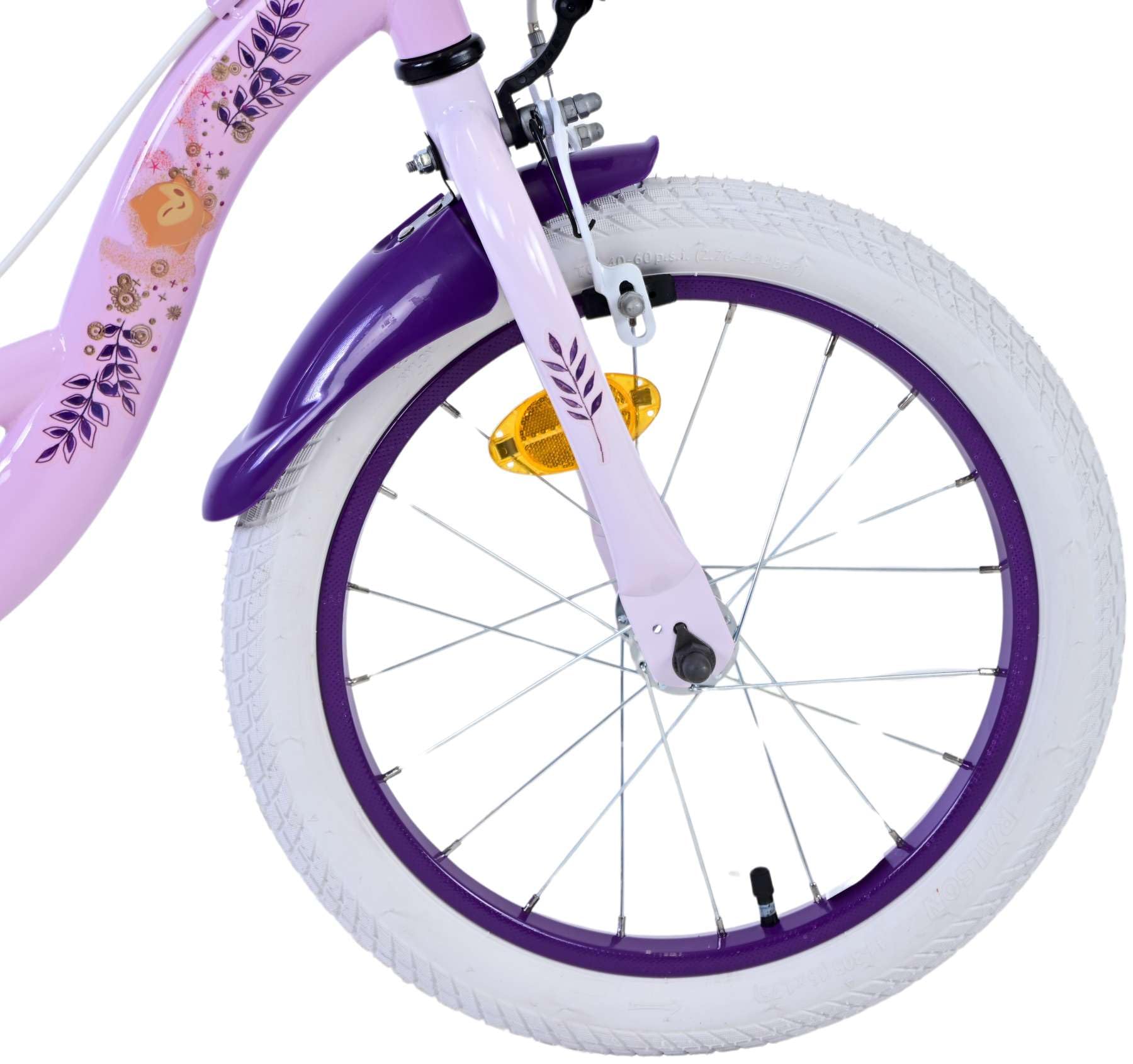 Volare Vélo pour enfant Disney Wish 16", sans frein à rétropédalage