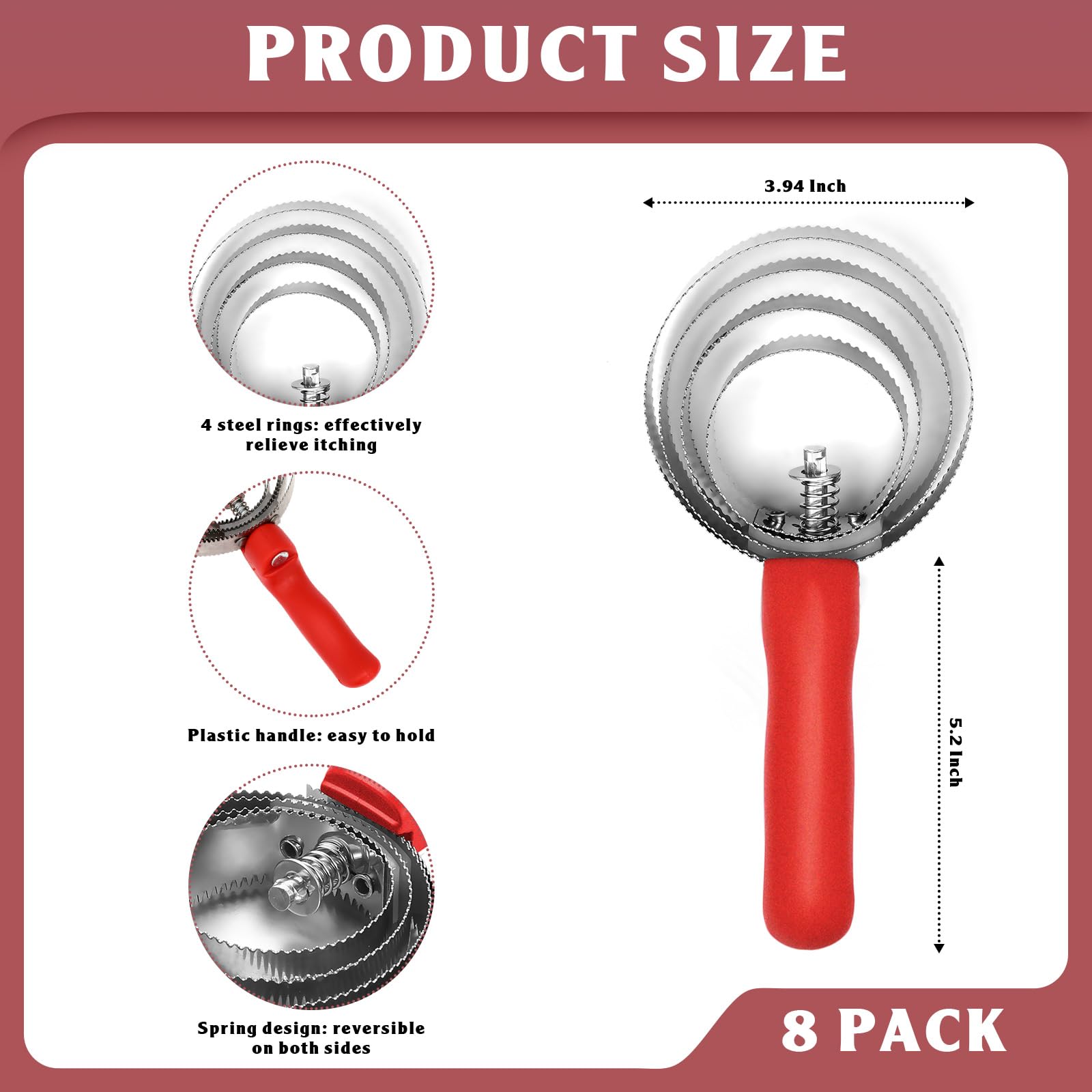 Tanlade 8 Pack Horse Curry Comb Set - Grooming for Horses, Cows, & Pets -2 Tanlade 8 Pack Horse Curry Comb Set - Grooming for Horses, Cows, & Pets -2
