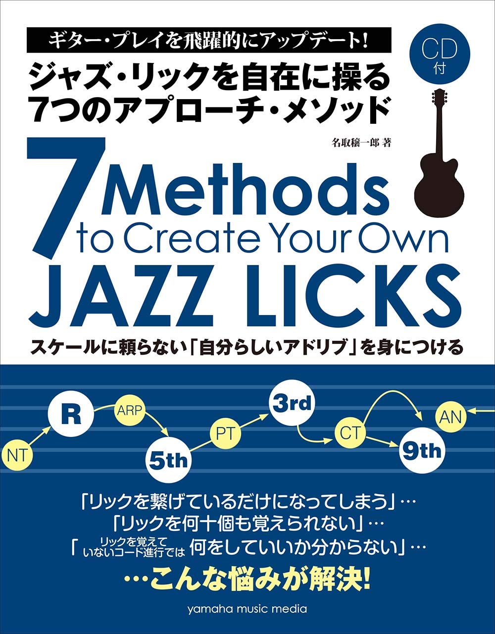 ジャズ・リックを自在に操る7つのアプローチ・メソッド 【CD付】