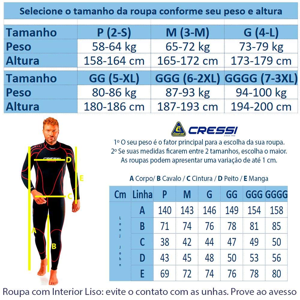 Cressi Maya Man Monopiece - Traje de Neopreno para Hombre (2,5 mm, para Todos los Deportes acuáticos)