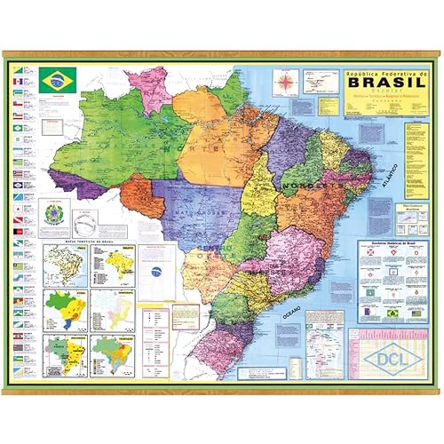 Mapa do Brasil Político