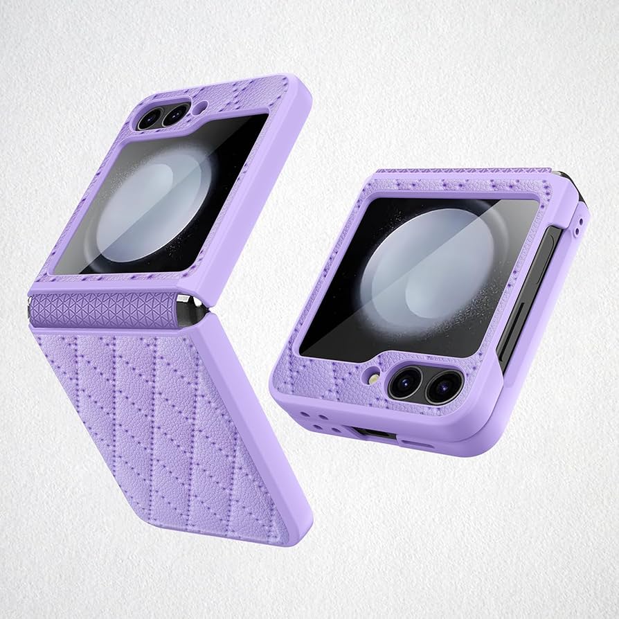 小物 coco COQUE Case for Samsung Z Flip 6 Cover,Small Chanel Style