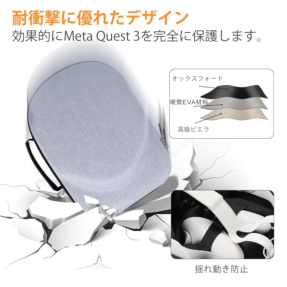  Quest 3 128GB 収納ケース付き(公式アクセサリー) 51Ec6WvDtwL._AC_UL210_SR210,