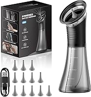 VLINGQI Upgraded Ear Wax Removal Kit with LED Display & Wastewater Recovery - Safe Electric Ear Cleaner