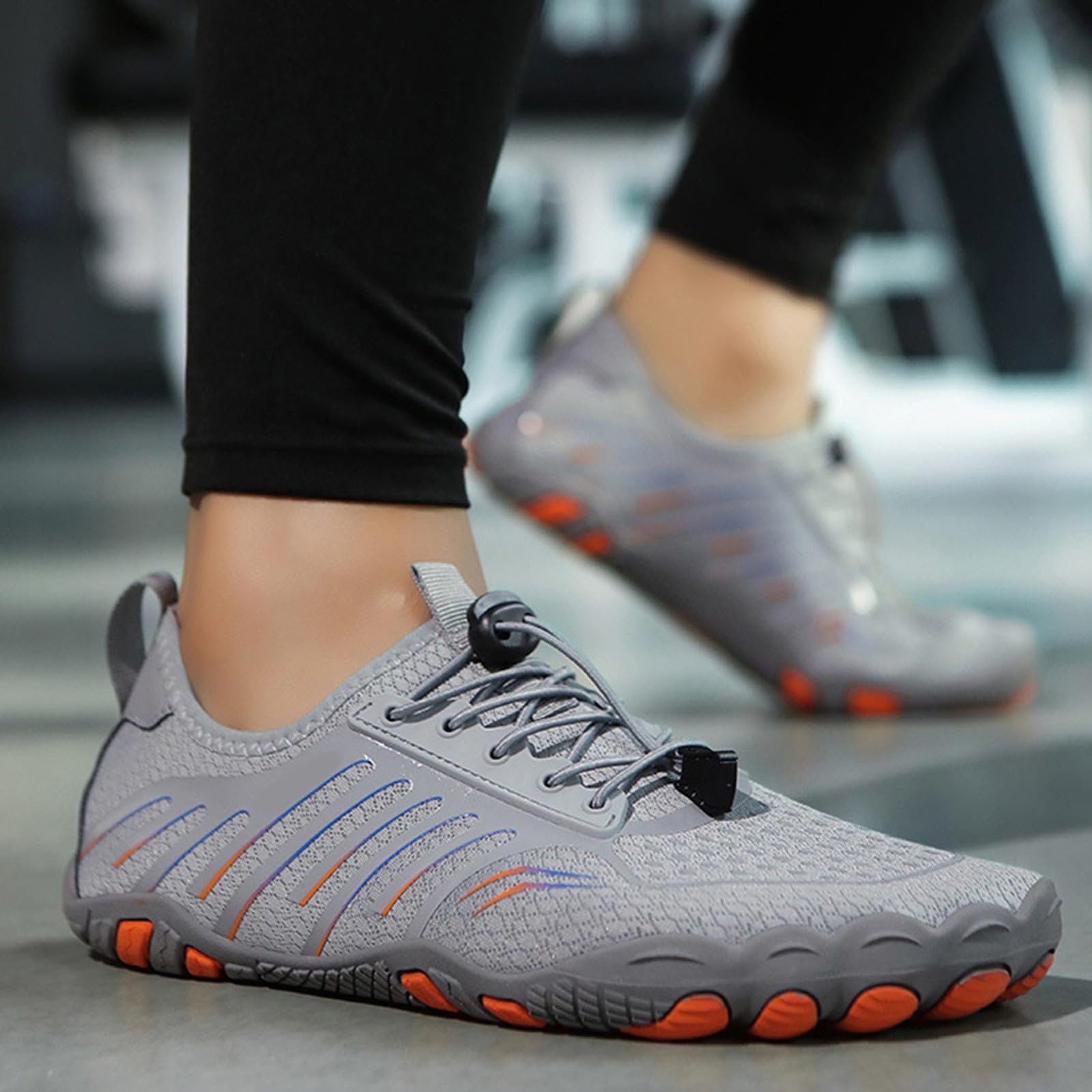 Generisch Damen Schuhe Wassersportschuhe für Wandern Yoga Strand Outdoor-Aktivitäten mit robuster Sohle Damen Freizeitsneaker schnell trocknend atmungsaktiv bequem