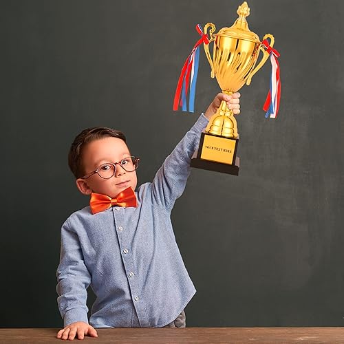 Miniatura 6 de Copa de competiciones personalizada, trofeos de copa de oro con grabado personalizado,Taza de trofeo grande con nombre personalizado para torneos