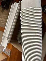 Amazon.com: Nouscan 3" 16Ft Mini Split Line Set Cover with Flexible ...
