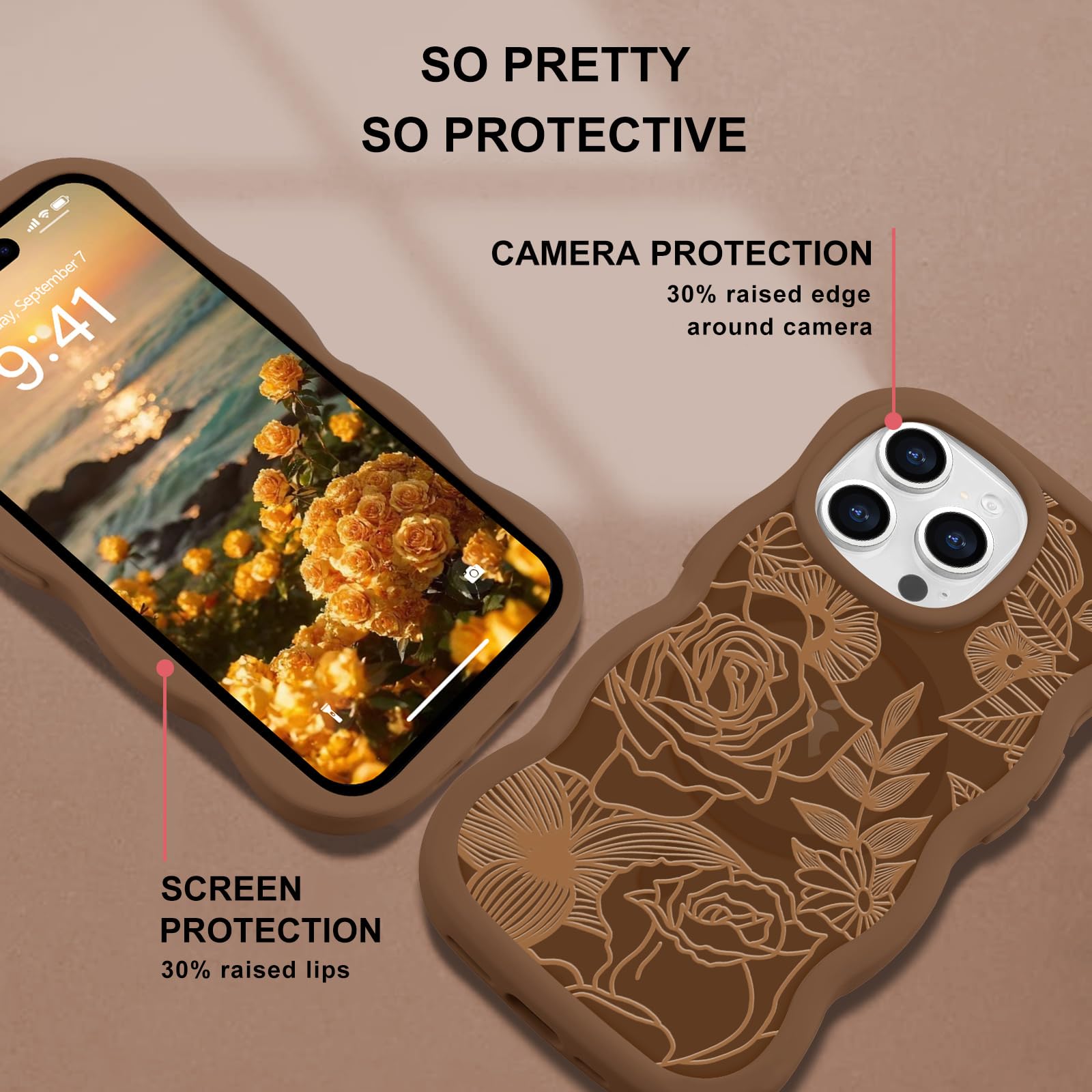 Amazon.co.jp: Pepmune iPhone 13 Pro 用 ケース MagSafe対応 半透明