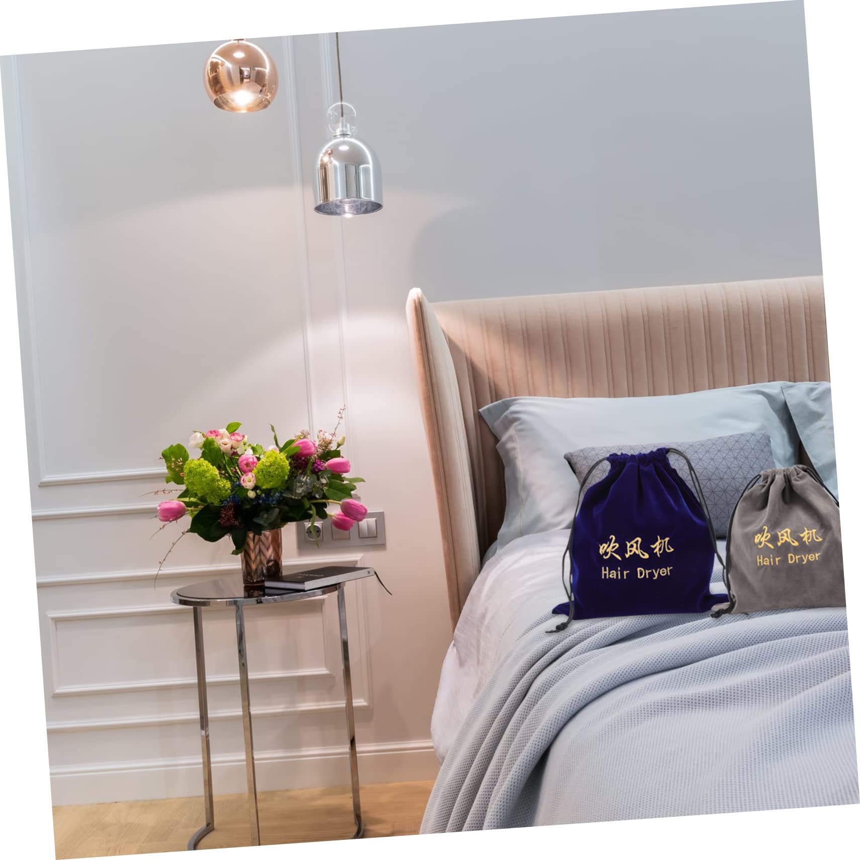 FOMIYES 8stücke Kordelzug Haartrockner Tasche Aufbewahrung Für Haartrockner Und Zubehör Für Badezimmer Und Gästezimmer Staubschutz Und Platzsparend