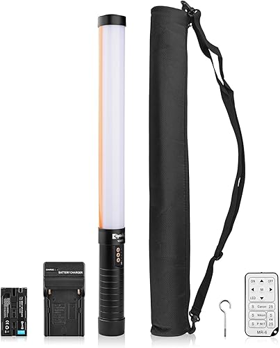 Opteka VL600 estudio profesional LED Portátil, Varita de iluminación para fotografía