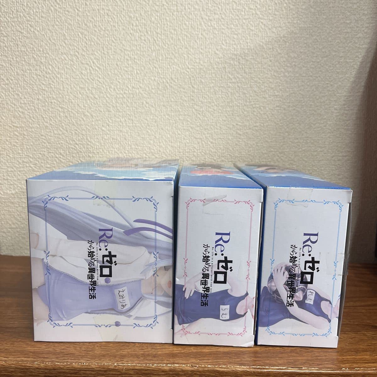 希少　レア　Re:ゼロから始める異世界生活　カラオケの鉄人　色紙　水着　エミリア 希少 レア Re:ゼロから始める異世界生活 カラオケの鉄人 色紙