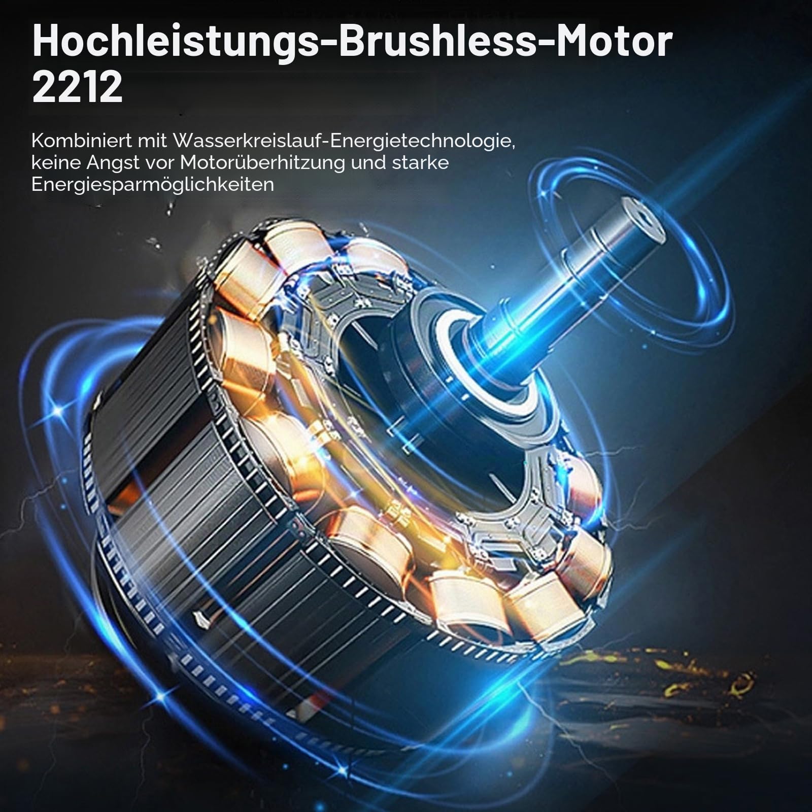 Goolsky Ferngesteuertes Boot, 2,4 GHz, hohe Geschwindigkeit, 30 km/h, bürstenloser Turbojet-Schnellboot, ferngesteuertes Schiff, Kühlung, wasserdicht
