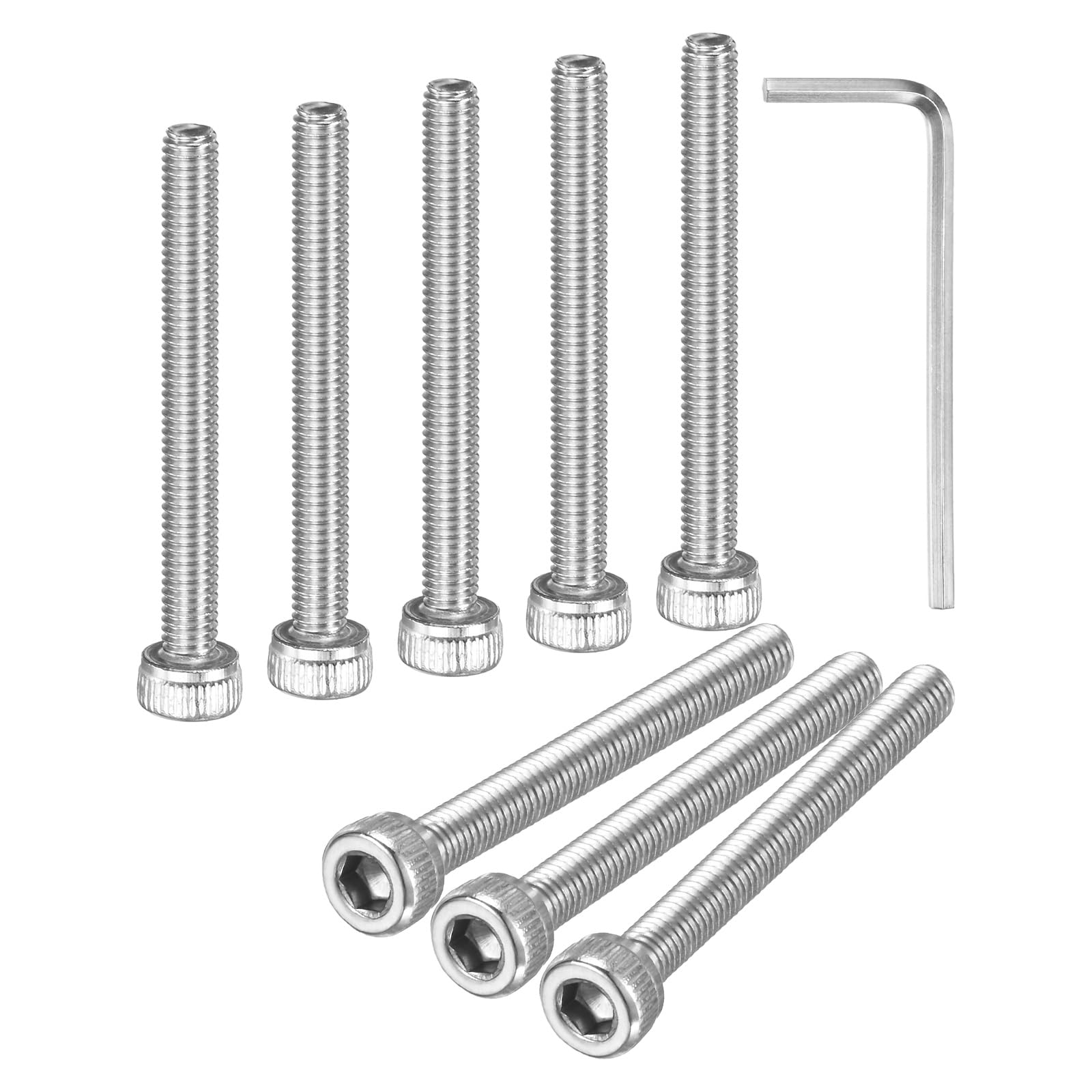 M METERXITY 30-Pack Socket Head Cap Screws M3x28mm 304 Stainless Steel