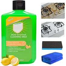 Cleaning Milk House Cleaner, Multifunctional Concentrated Cleansing Lotion,Household Kitchen to Heavy Oil Stains, Effectively Remove Stains Cleaning Supplies for Household Kitchen300ML/10.6oz