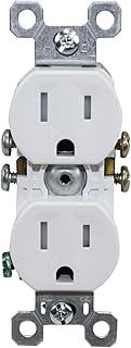 Pass & Seymour 3232Tr-W 15A 125V Tamper Resistant Receptacle, White (Box of 10)