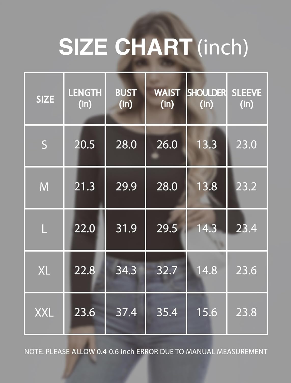 Women's Boat Neck Long Sleeve Ribbed Tops Fitted Basic Shirts Soft Stretch Slim Going Out Tops - Image 4