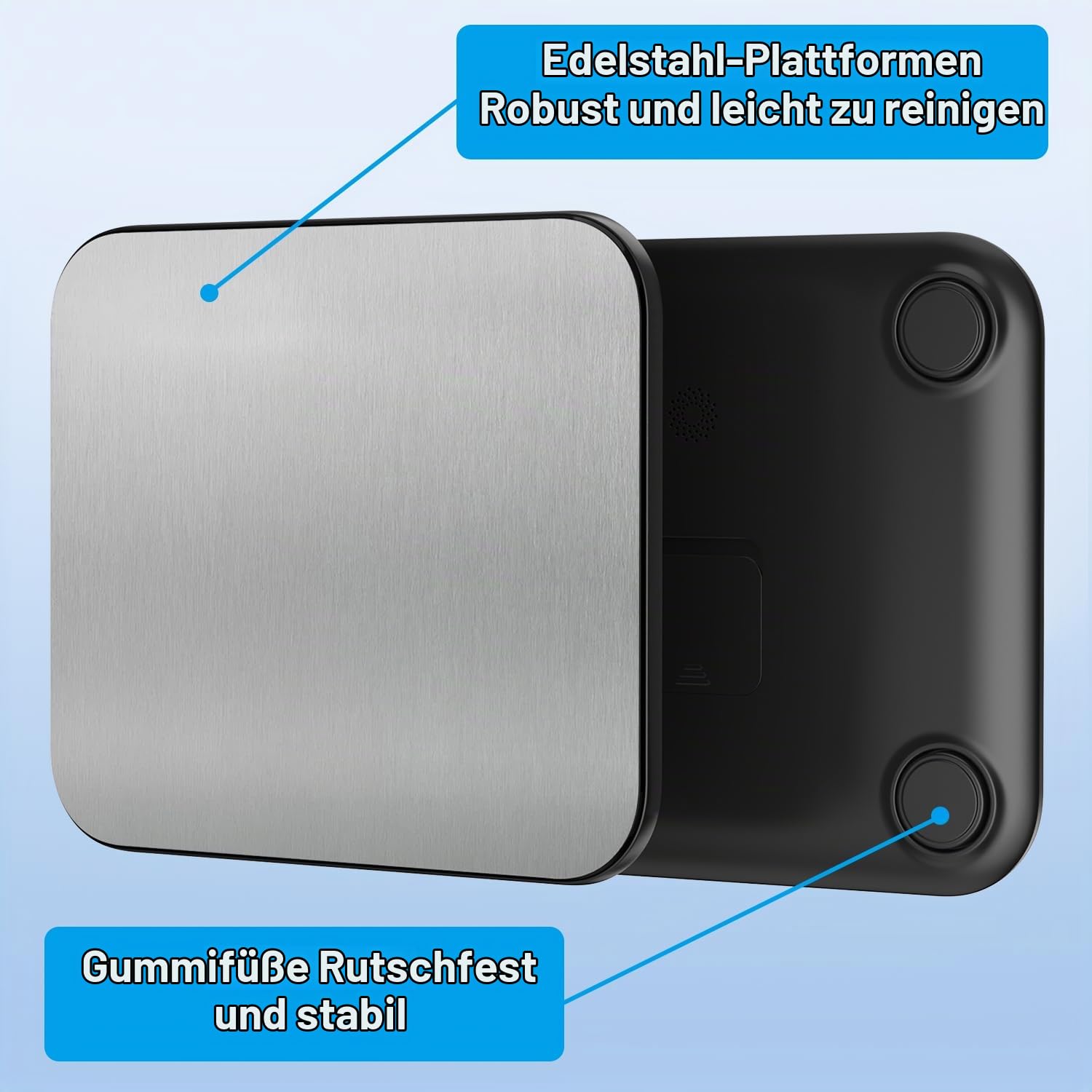 GRAM PRES Versandwaage, 440 lbs/10g Hochpräzise Postwaage | mit Hold/Tare/Pcs, Digitale Briefwaage mit LCD-Display für Pakete/Gepäck/Postamt/Hund, inkl. Batterie & USB-Kabel
