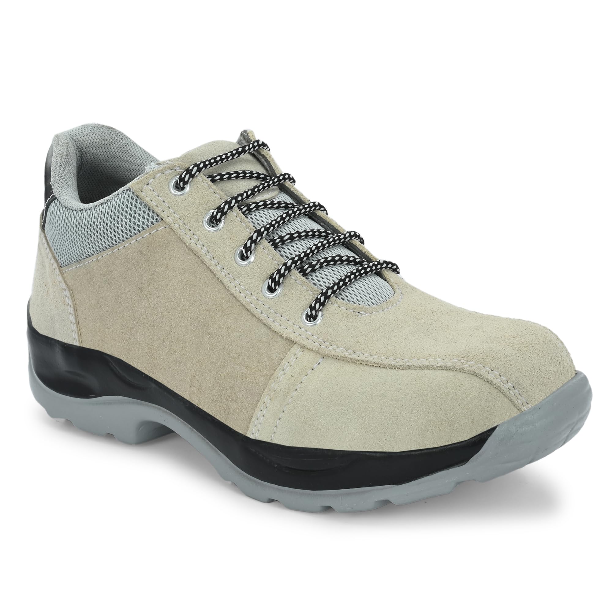 ALLSAFE StylishSafety Shoes Lightweight/Comfortable/Steel Toe/Industrial Unisex Sports Look Safety Shoes for Men (Grey, 6) (B0CQWBP359) Amazon Price History, Amazon Price Tracker