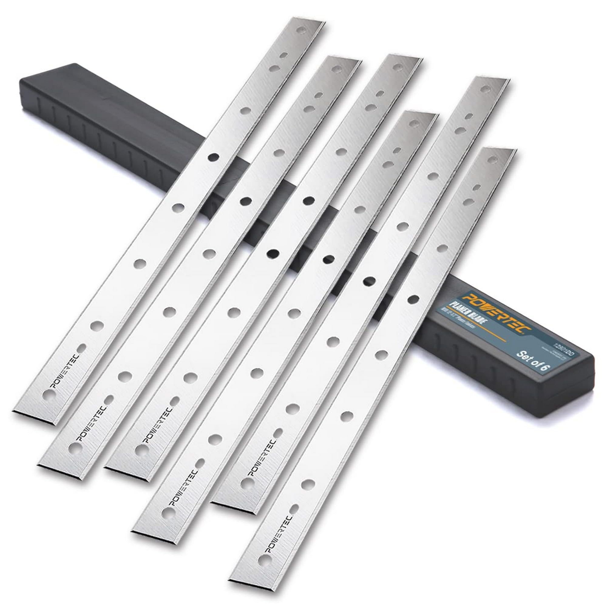 POWERTEC Planer Blades - DEWALT DW734 Replacement -10 POWERTEC Planer Blades - DEWALT DW734 Replacement -10