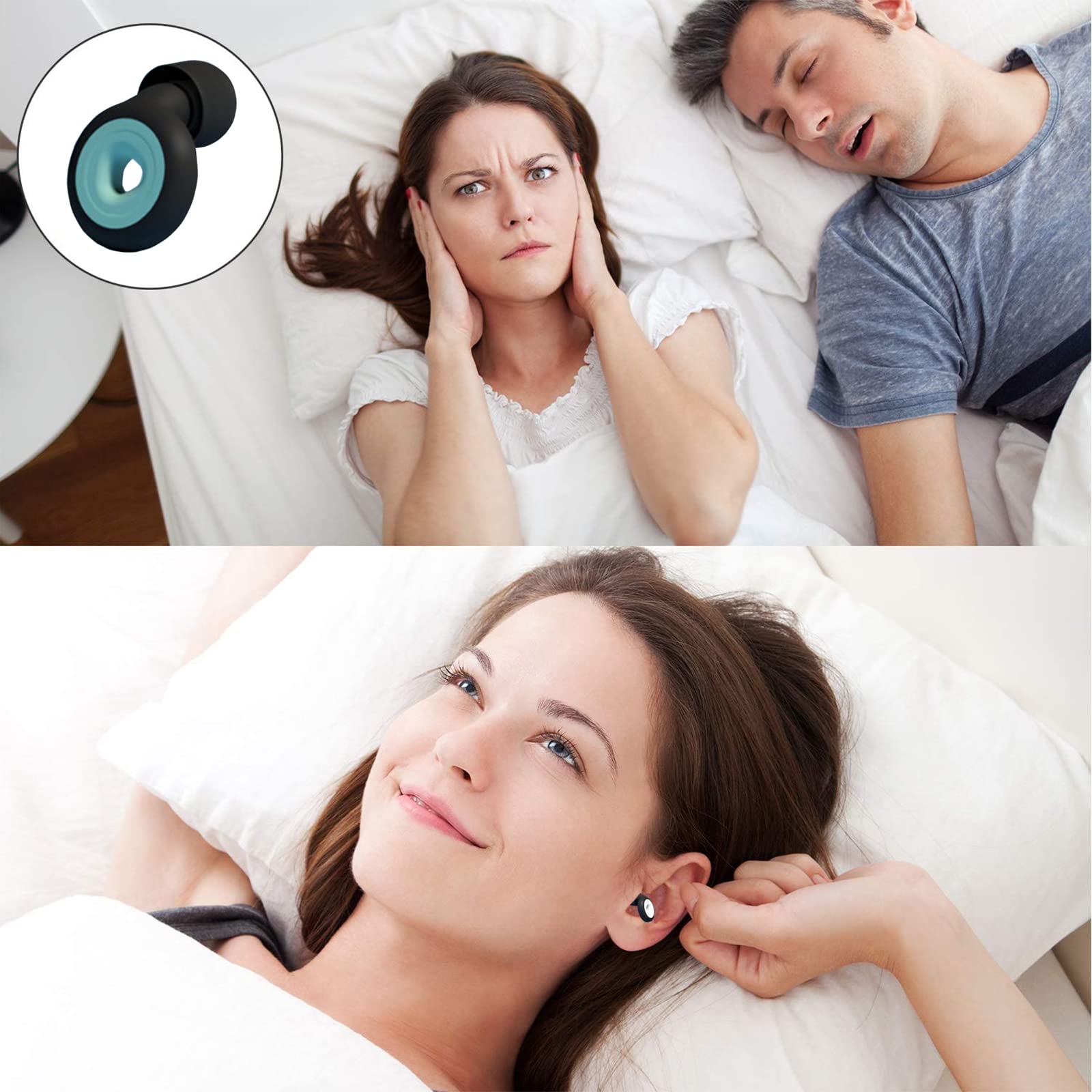 Amazon | 耳栓 睡眠用 完全防音 安眠 ノイズキャンセリング 高性能