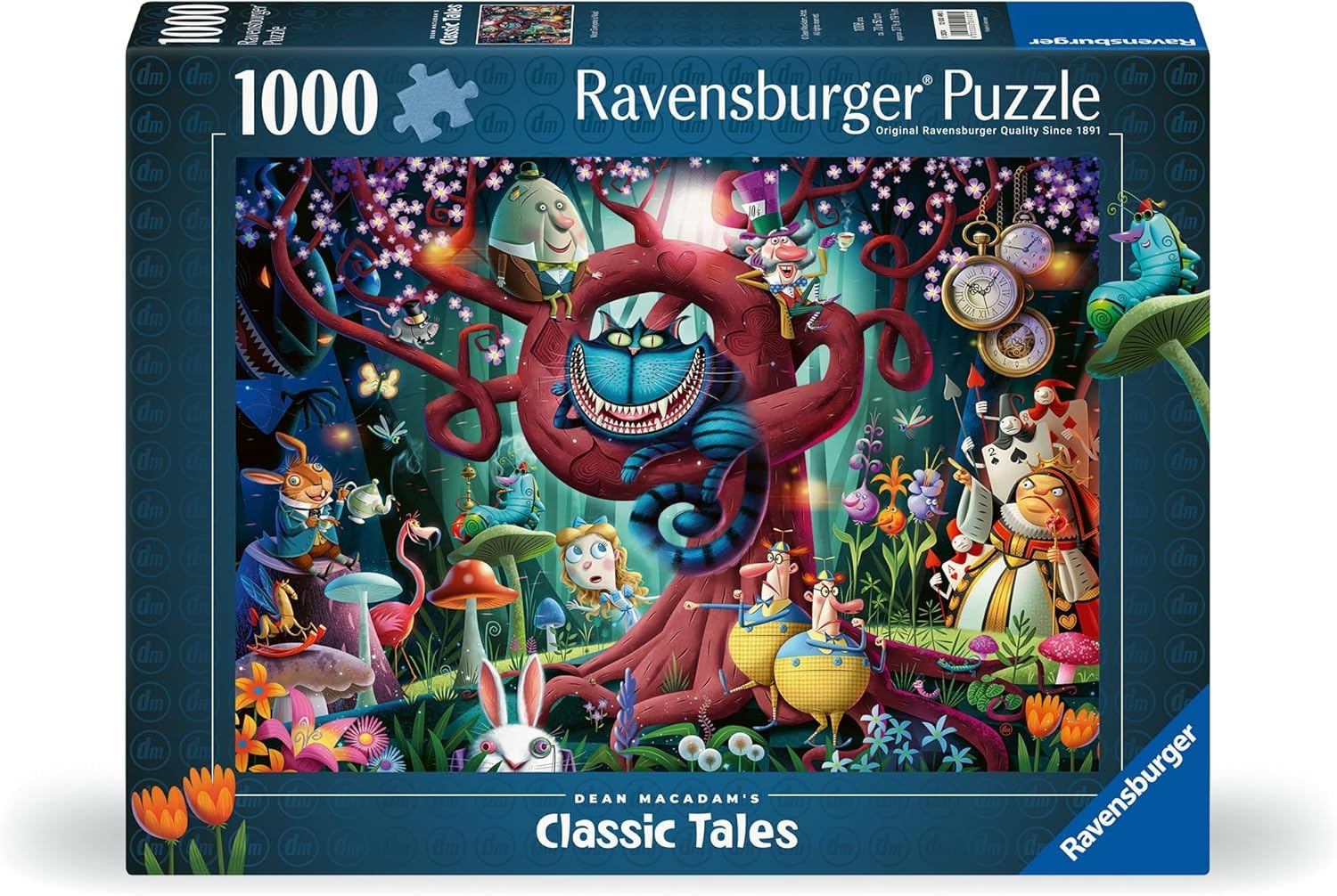 Ravensburger - Puzzle 1000 Pezzi Tutti Sono Pazzi Qui | Puzzle Per Adulti E Bambini Con Una Misura Di 70x50 Cm | Regalo Per Adulti E Bambini Da 14 Anni E Più