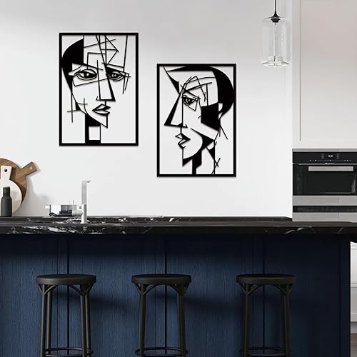 Miniatura 6 de ESTART Decoración de pared con anclaje náutico decorativo de metal de 11 pulgadas, decoración artística de pared, sala de estar, dormitorio,