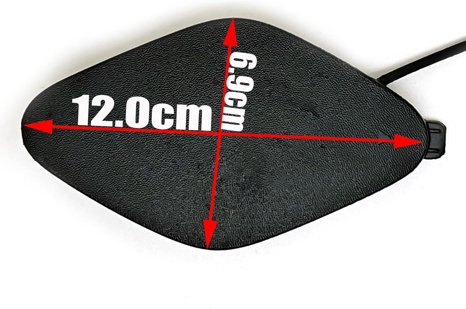 Rear Tow Covers Fit 21-24 Mercedes Benz EQB Class W243 X243 for EQB250 EQB260 EQB300 EQB350 2021 2022 2023 2024 Electric Bumper Hook Towing Eye Cap edition1