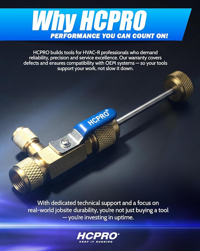 Herramienta de Extracción de Núcleo de Válvula HVAC HCPRO HCEVCK438 miniatura 6