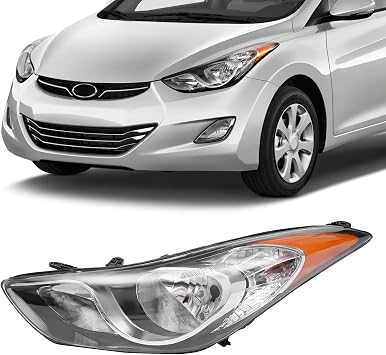 For 2011 2012 2013 Hyundai Elantra Halogen Headlight Headlamp Left Driver Side