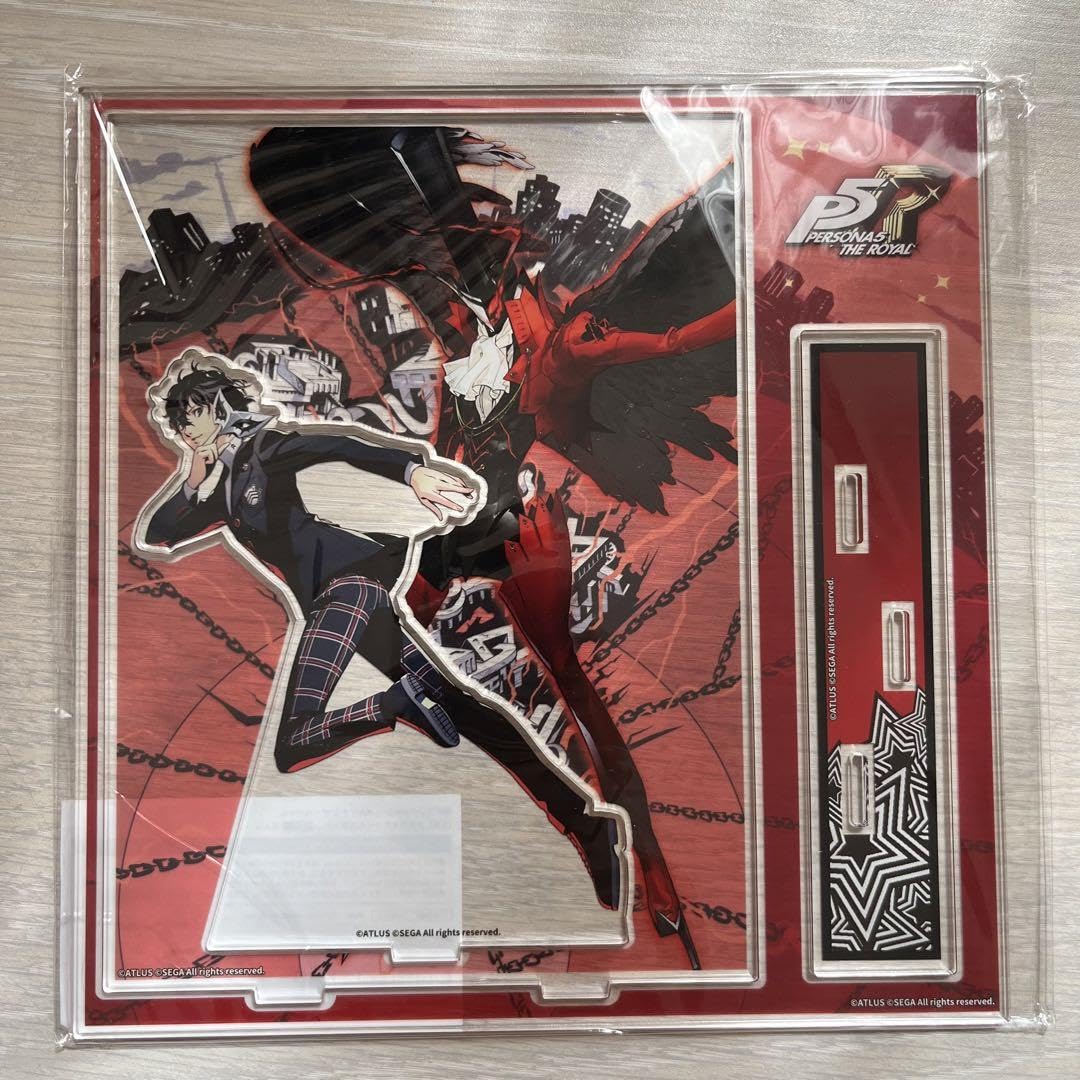 Amazon.co.jp: ペルソナ5 アクリルスタンド 楽天コレクション 主人公  