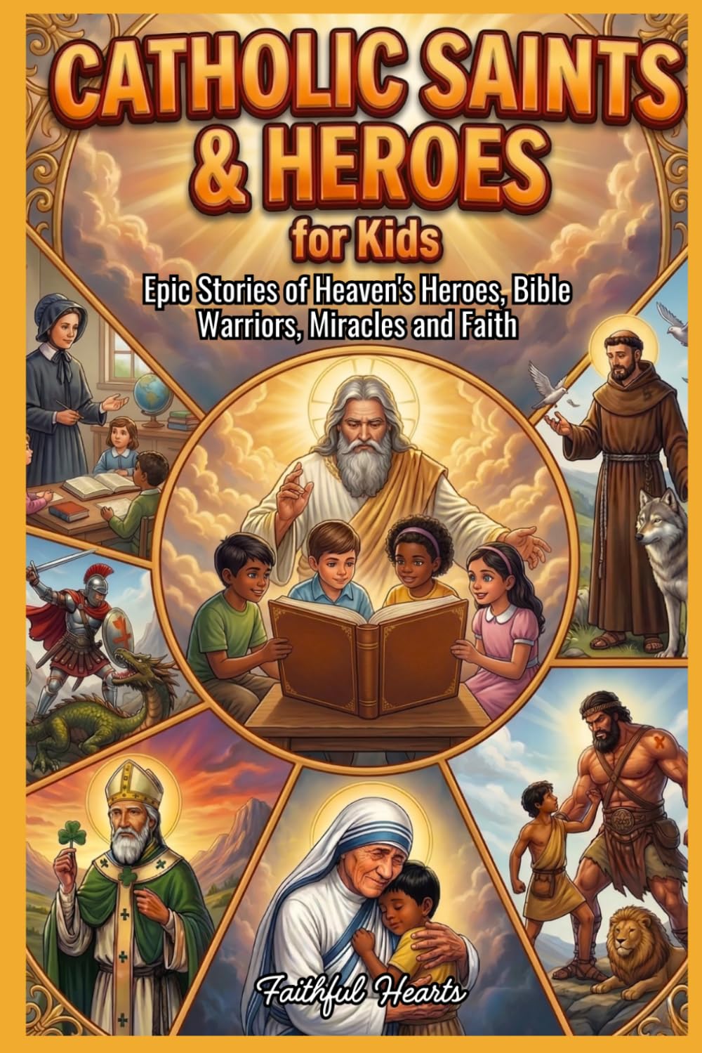 Catholic Saints & Heroes for Kids: Epic Stories of Heaven's Heroes, Bible Warriors, Miracles and Faith