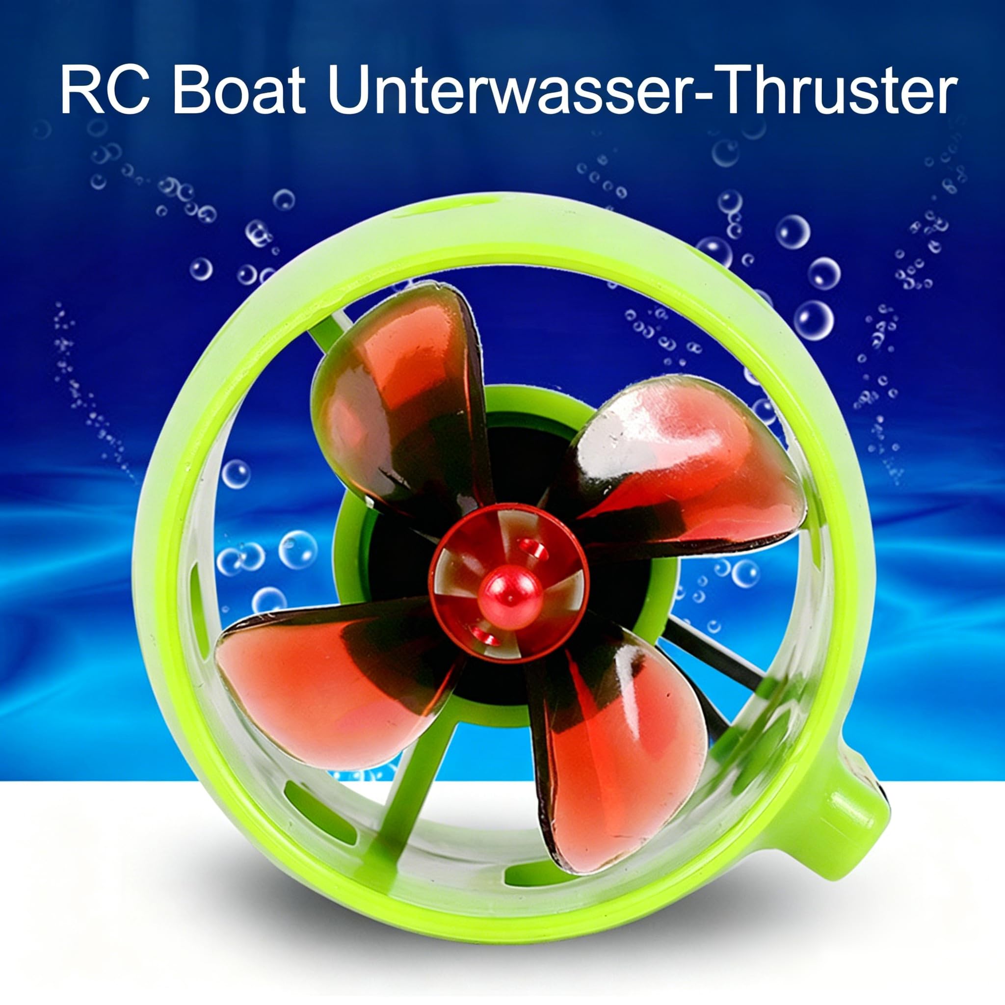 RC Boat Underwater Thruster Brushless Motor 12 24V 20A 300KV Compatibile con materiali PC per modellismo di navi e progetti sommergibili (1 coppia)