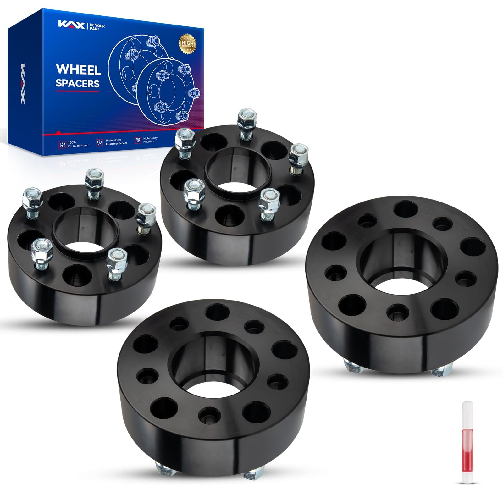 KAX 2 Inch Hub-Centric Wheel Adapters
