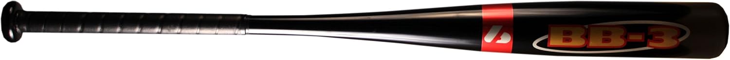 barnett BB-3 Baseball Bat in Aluminium, Pro, X830, Black