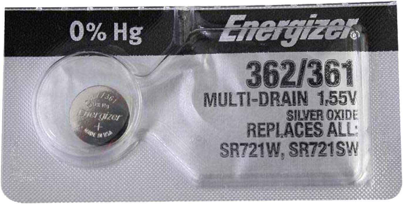 361 362 Silver Oxide Watch Batteries SR721SW SR58