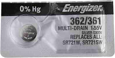 Amazon.com: Energizer 361 362 Silver Oxide Watch Batteries